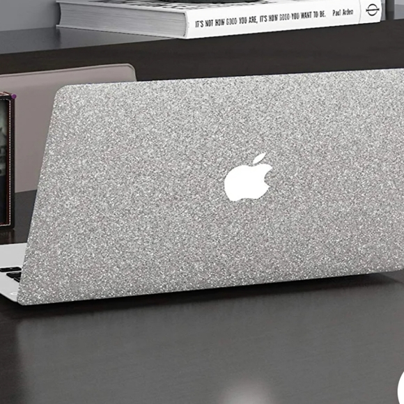 Silver Glitter Peel and Stick Wallpaper - Picture 4 of 7